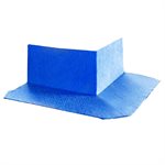 Nonwoven Membrane Fabric Outside Corner 14cm x 6cm Blue