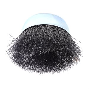 Crimped Wire Cup Brush 3in Shank 5 / 8in